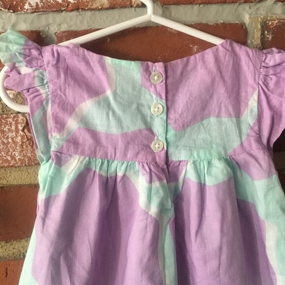 Tea Collection Star Morocco Dress Sz 18-24 m Baby Girl Sun Dress - Picture 5 of 6